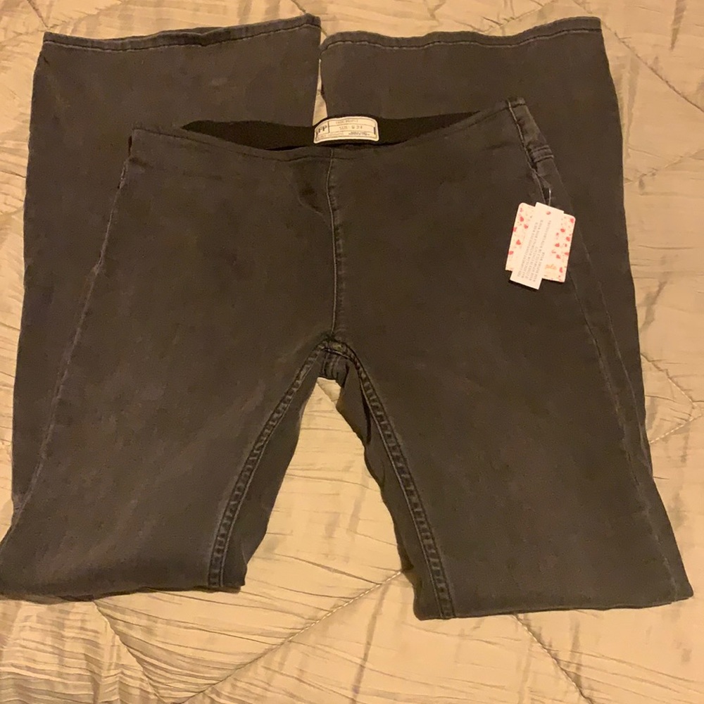 Free People Stretch Flare Pull-on Jeans Size 31R